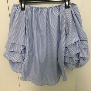 Cute Off the Shoulder Top - Size Medium